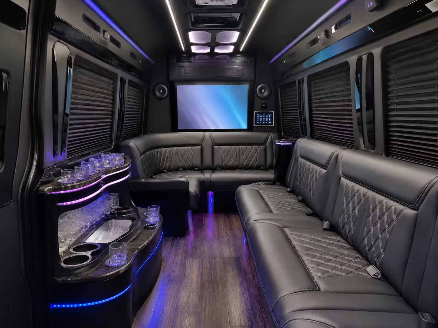bus rental options for irvine trips
