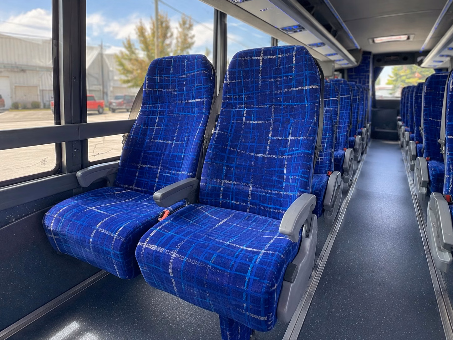 irvine charter bus interior gallery