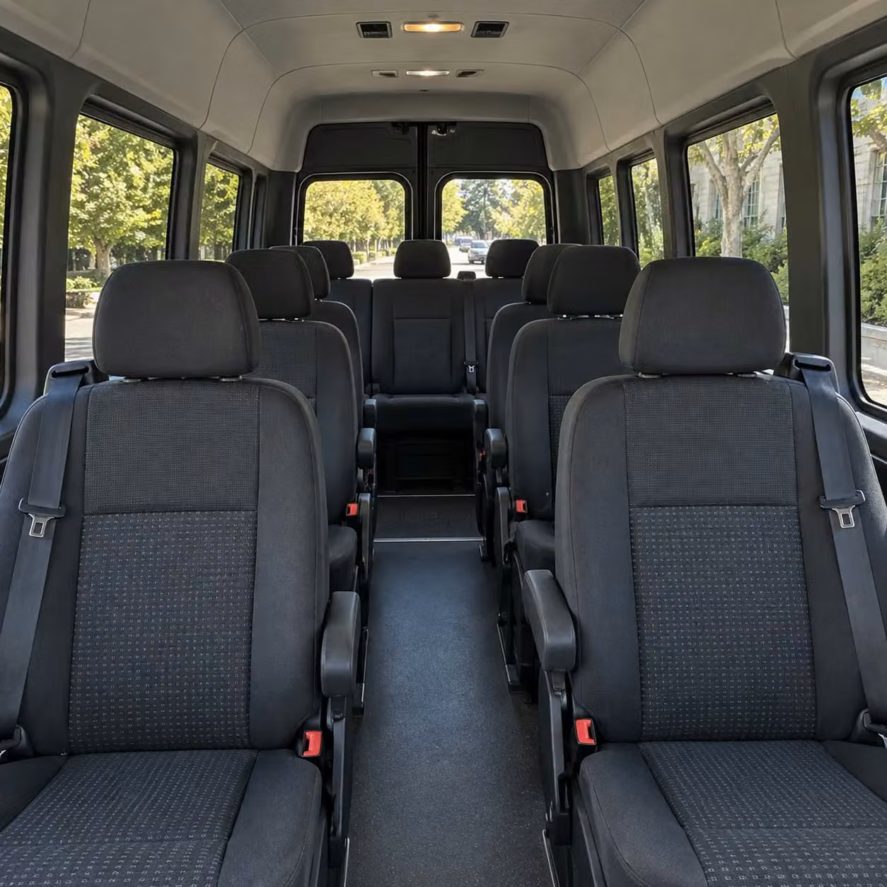 irvine long distance bus rentals