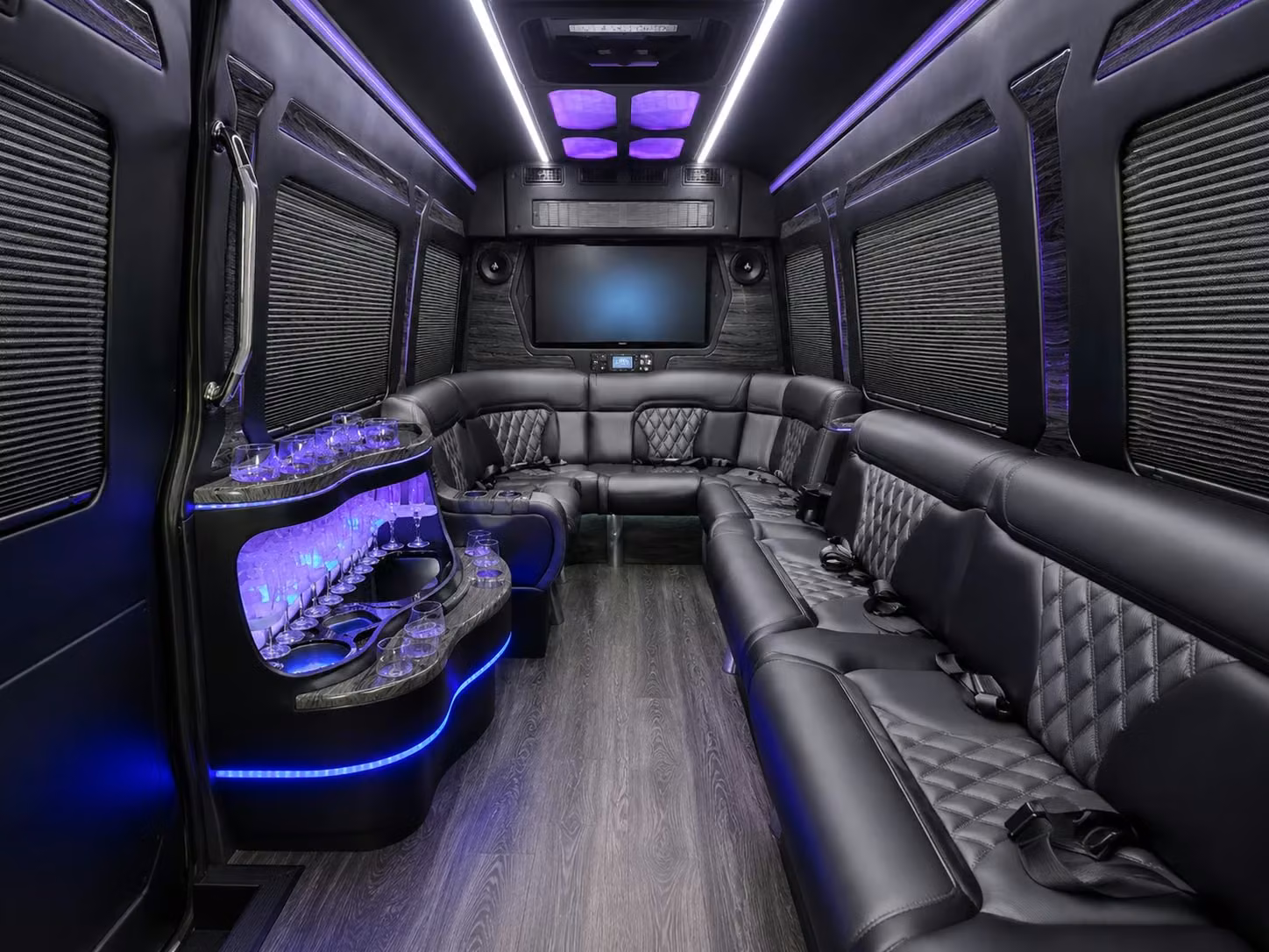sprinter limousine inside
